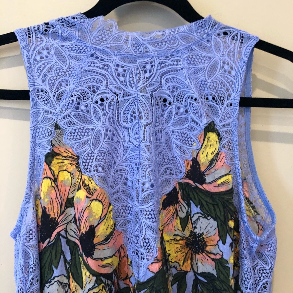 Intimately Free People • Purple, Floral Slip Dress - Picture 2 of 8